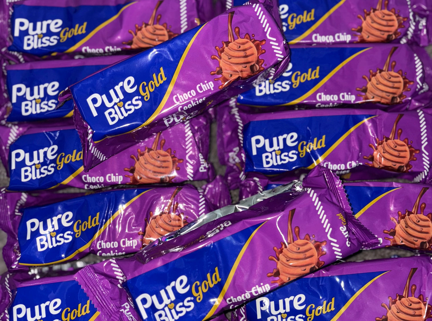 Pure bliss gold chocolate chips