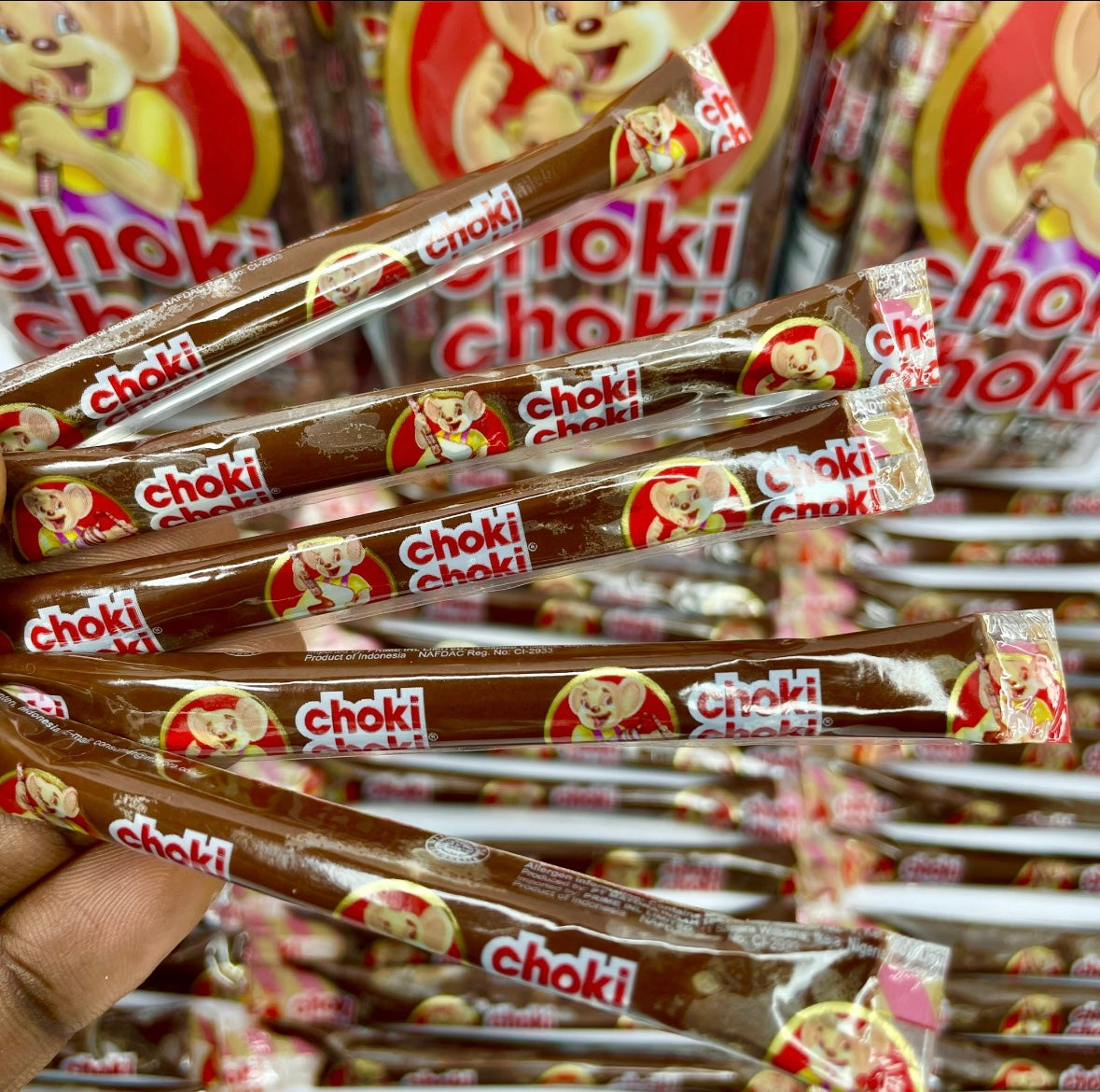 Choki choki chocolate cand