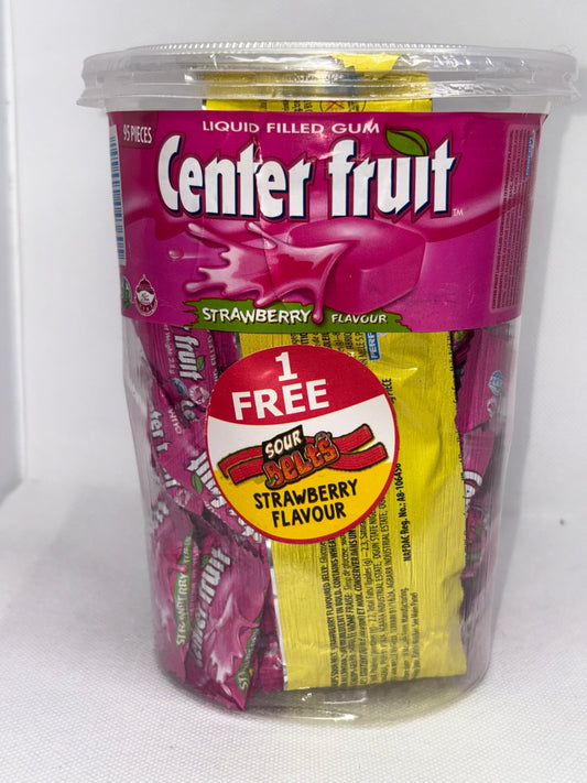 Centre fruit bubblegum (Strawberry)