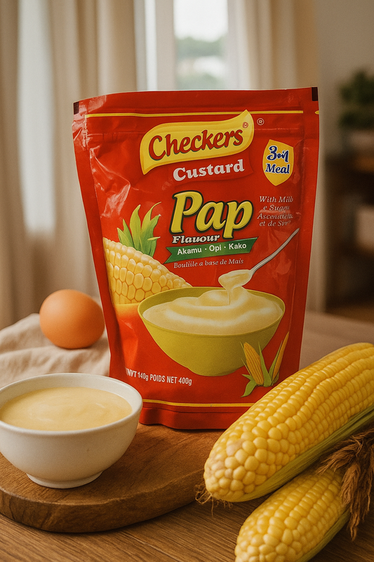 Checkers custard pap