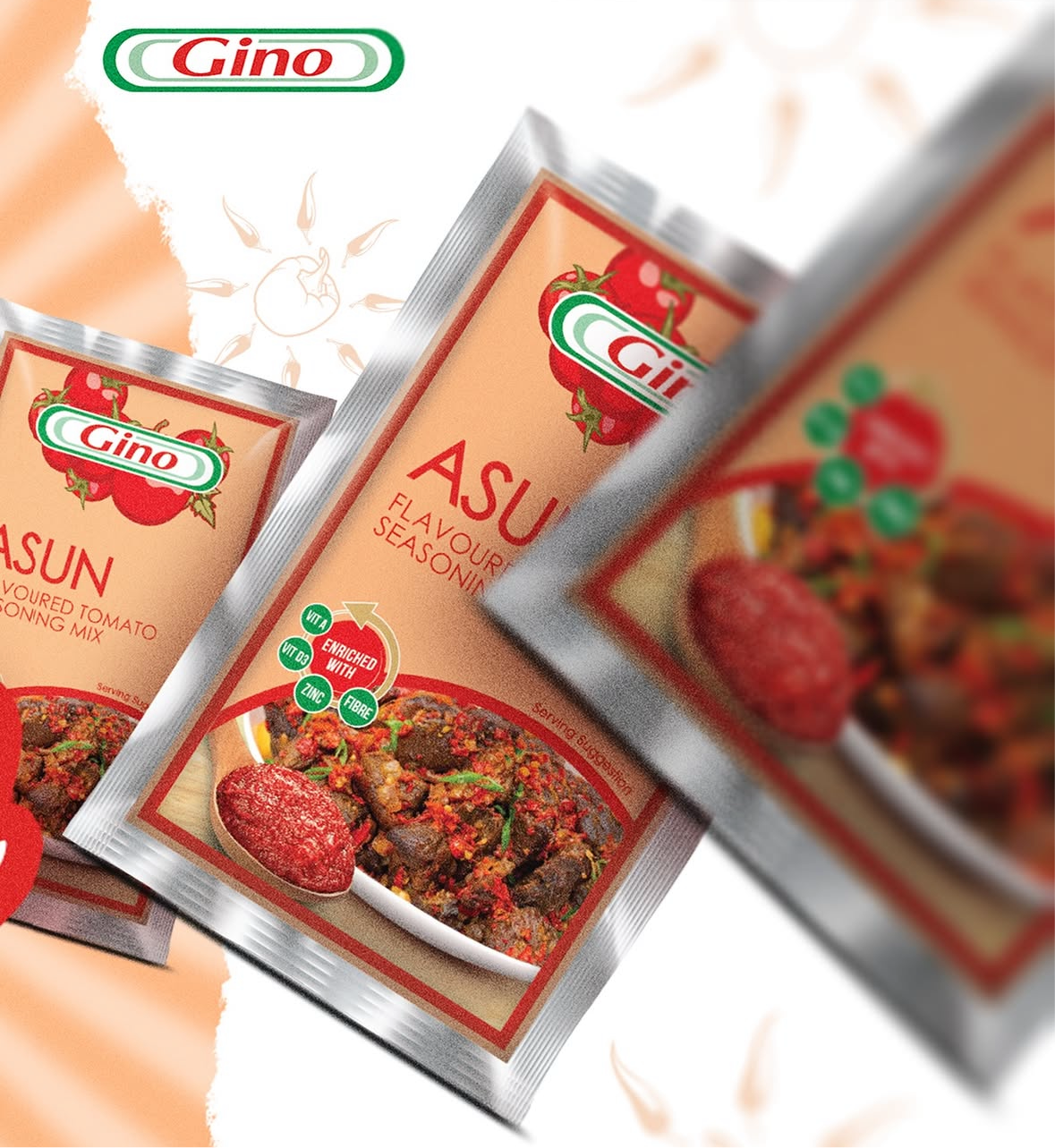 Gino Asun flavored tomato mix