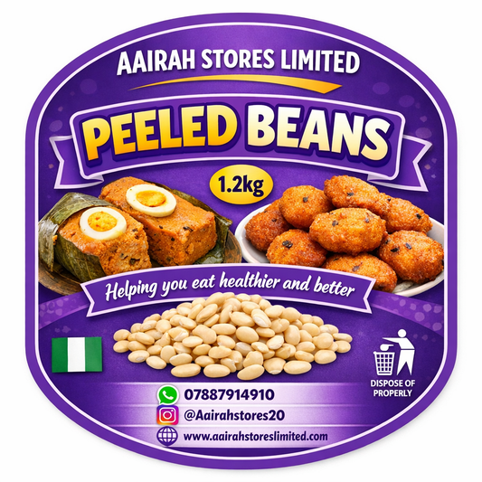 Peeled beans