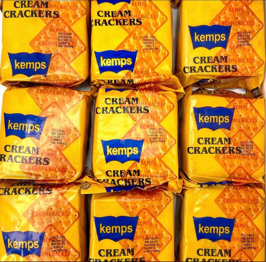 Kemps cream crackers