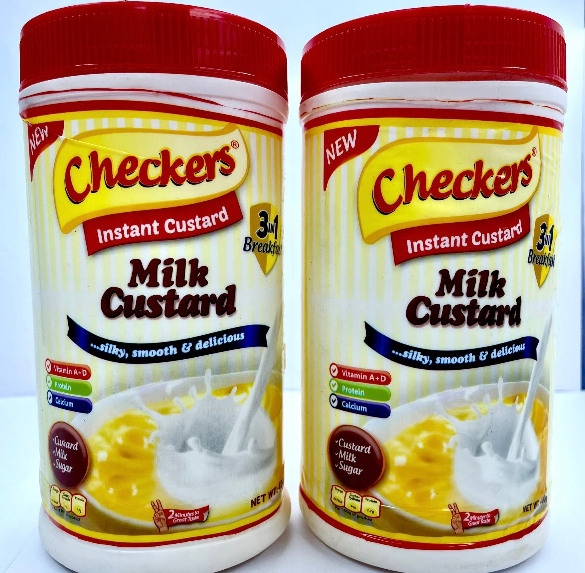 Checkers custard (milk)