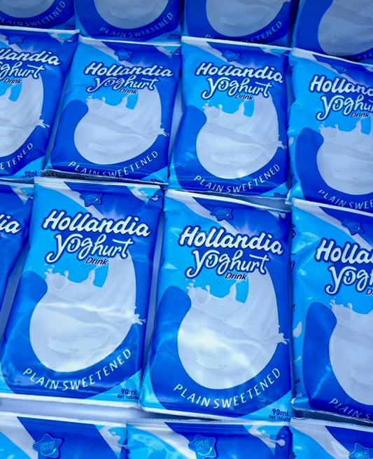 Hollandia yoghurt 90ml plain sweetened