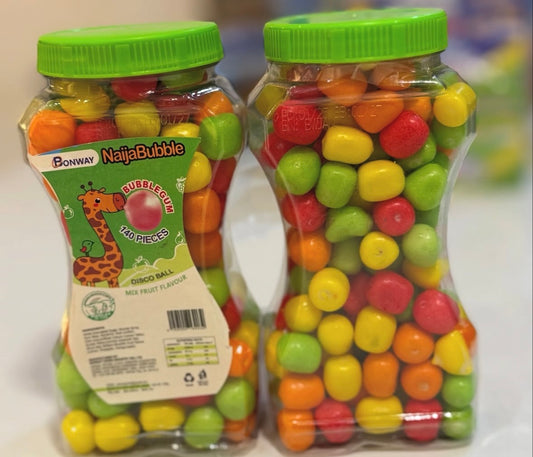 Apple bubble gum